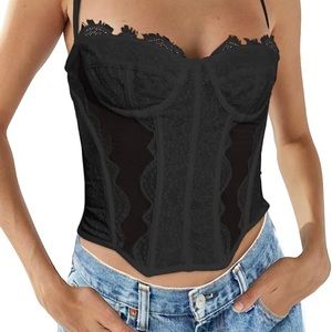 Black Corset Top